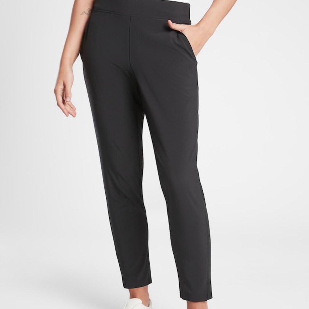 Athleta Black Slim Ankle Pants